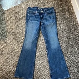 American Eagle Kick Boot jeans.
